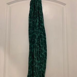 Coach circle scarf
